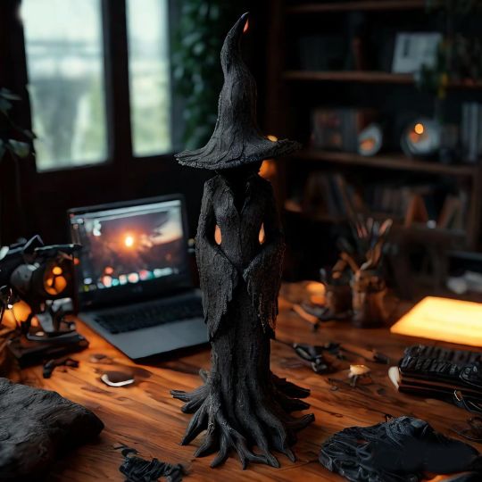 Sheltering Statue of the Silent Guardian