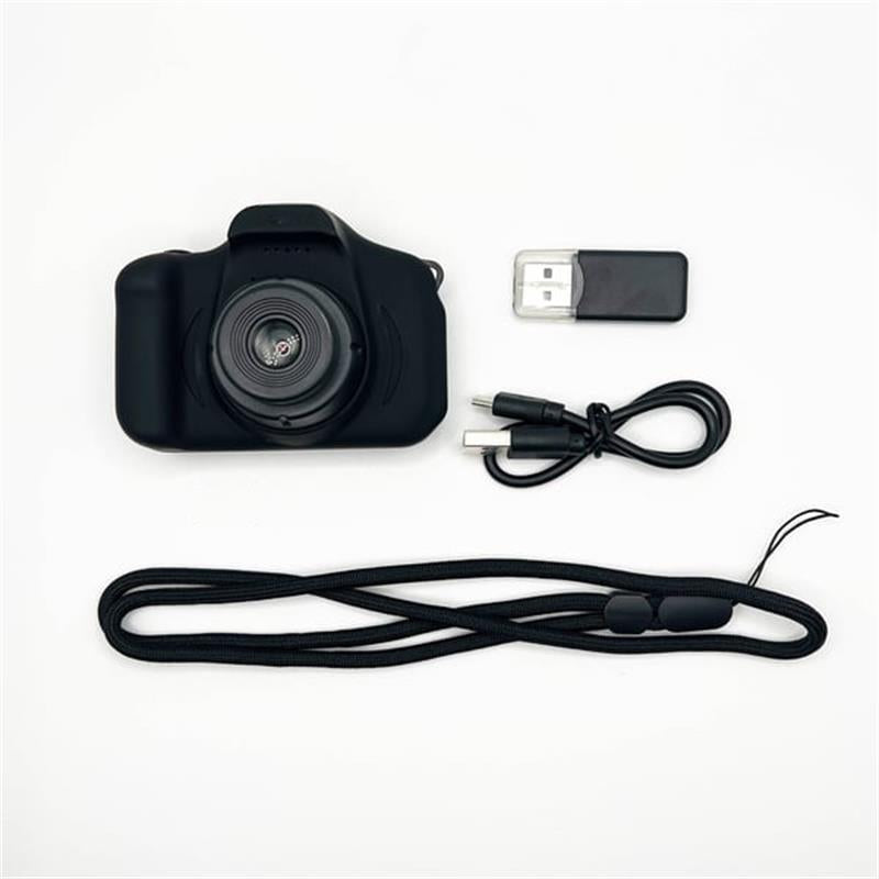 Kompakt 8MP Kamera med Retrolook & Mobilöverföring