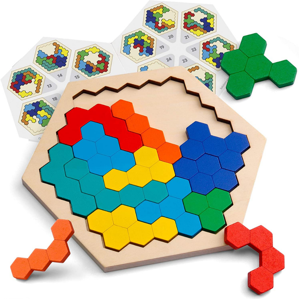 Geometriskt Pussel med Oändliga Mönster