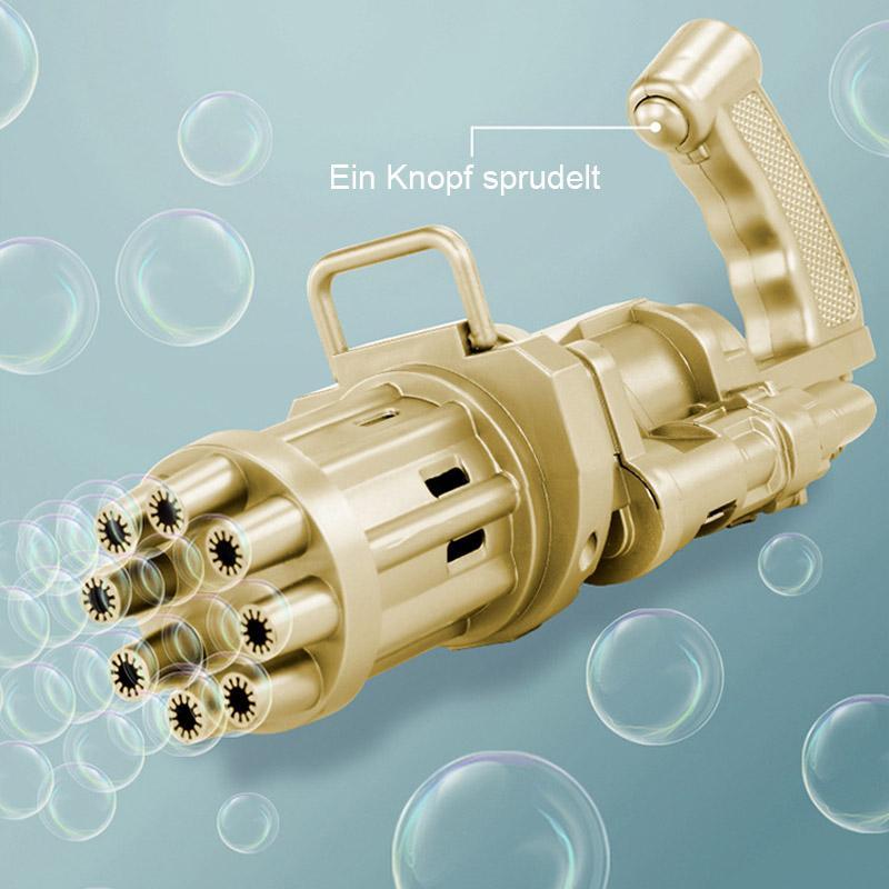 Elektrisk bubbelmaskin med bubblor