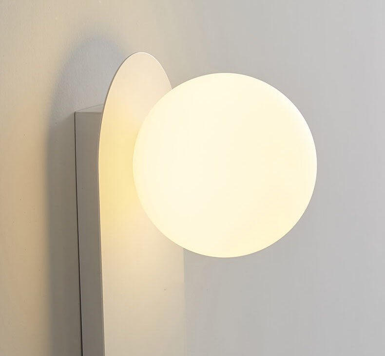 Elegant Væglampe i Glas og Metal - Moderne Design