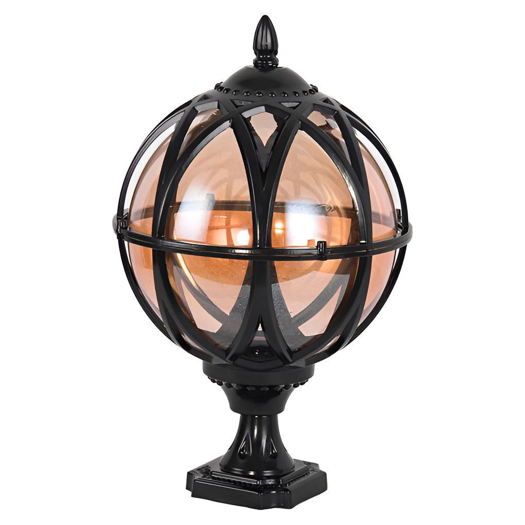 Elegant utomhusvägglampa med trafiksäker glasdesign