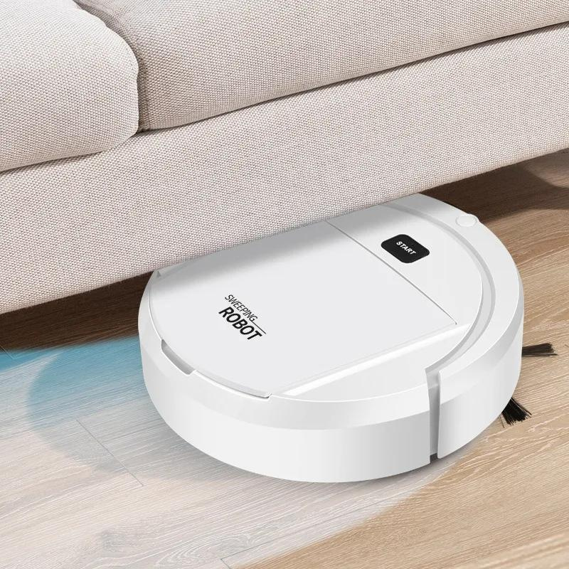 RoboRengøring - 3 i 1 Robotstøvsuger til Effektiv Hjemmepleje