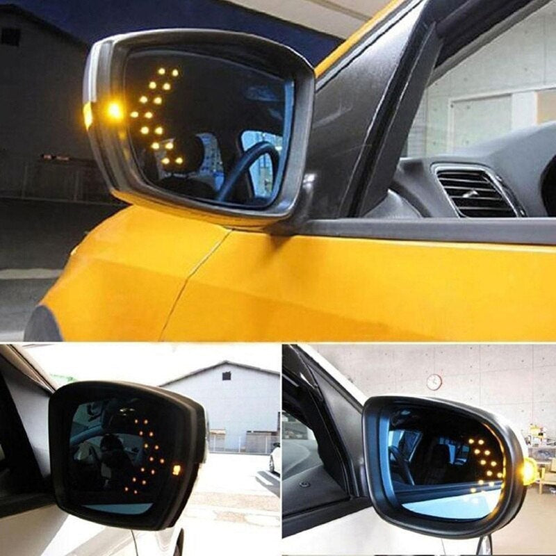 2 stk LED pilpanel til bil