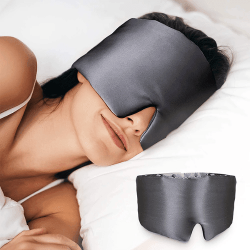 Blødt og Polstret Sovemaske til Bedre Søvnoplevelse