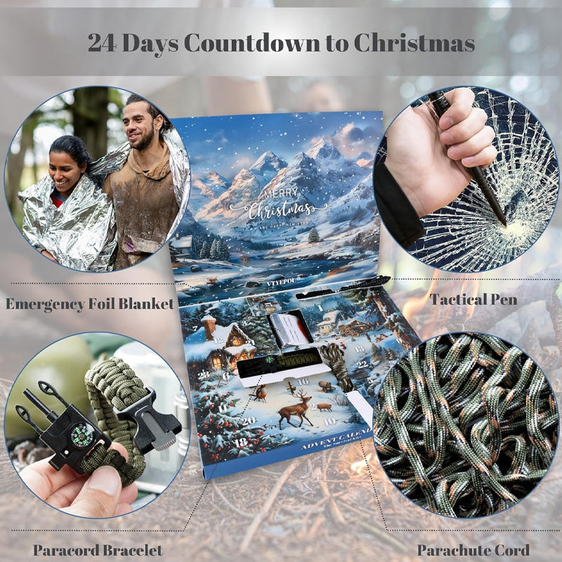 Overlevelsesudstyr Adventskalender 2025 - Fantasiverden