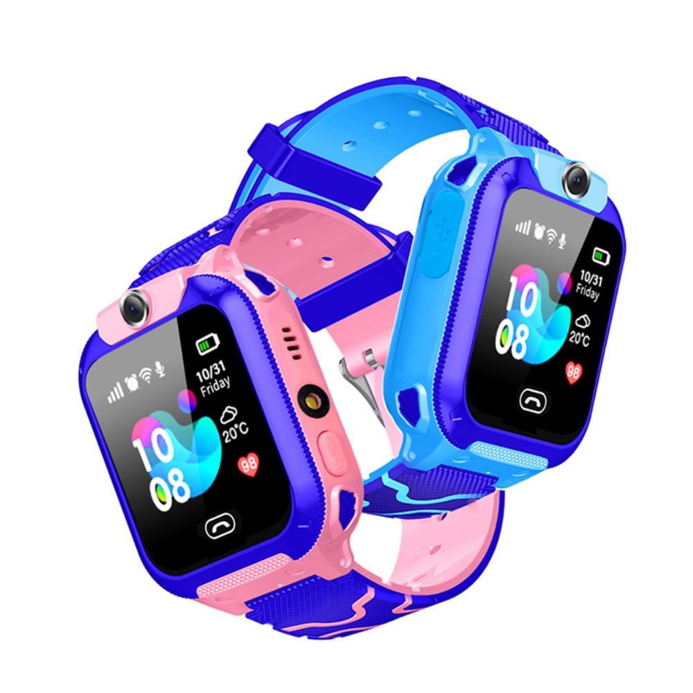 Børnesmartwatch med GPS, Telefoni, Kamera og SOS-funktion – Tryghed og Kontakt i Hverdagen