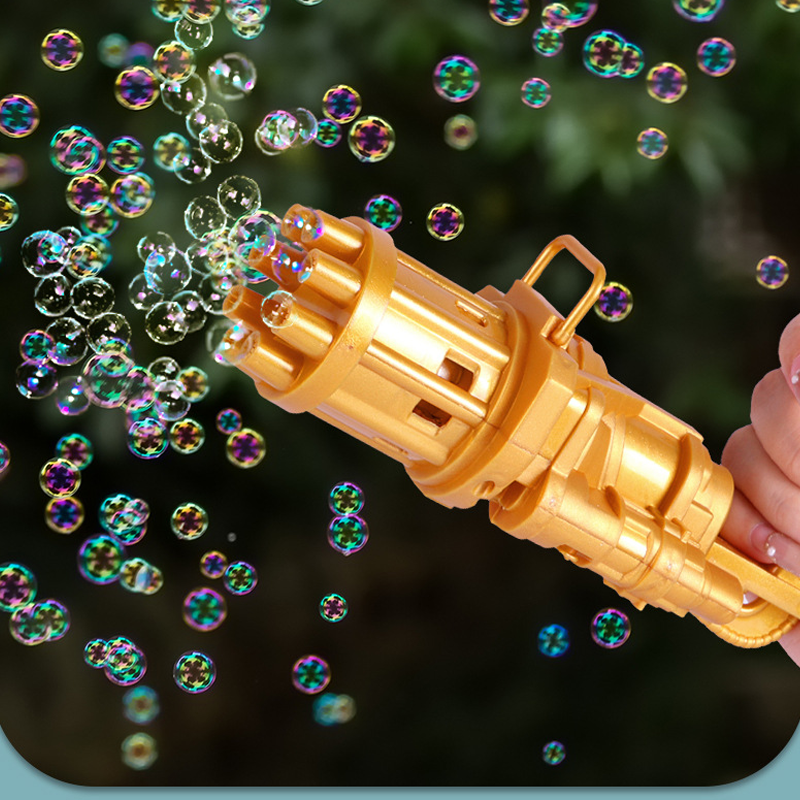 Elektrisk bubbelmaskin med bubblor