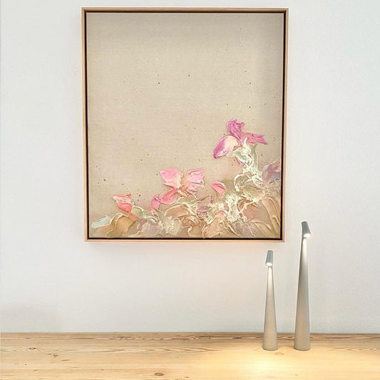 Trådløs LED Bordlampe i Rød Metal - Lang Batterilevetid