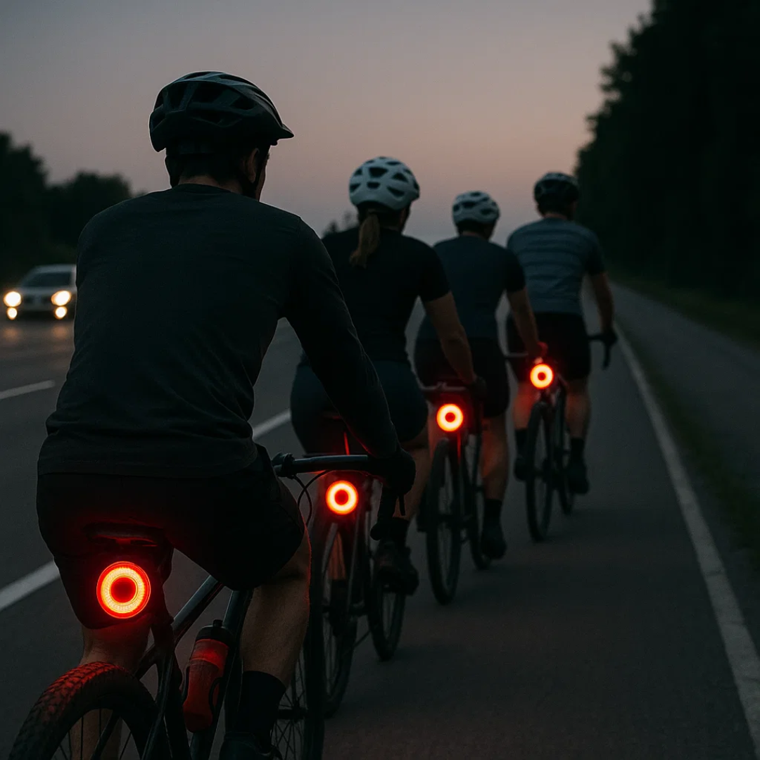 Smart Cykellygte med Automatisk Bremsefunktion og 360° Lys