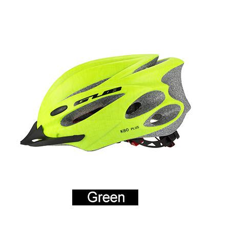 Cykelhjälm med skyddsglasögon