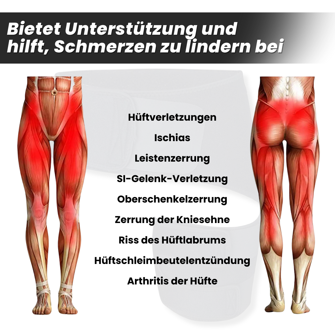 Orthopædisk støttebandage til lindring af ischias smerter - One Size
