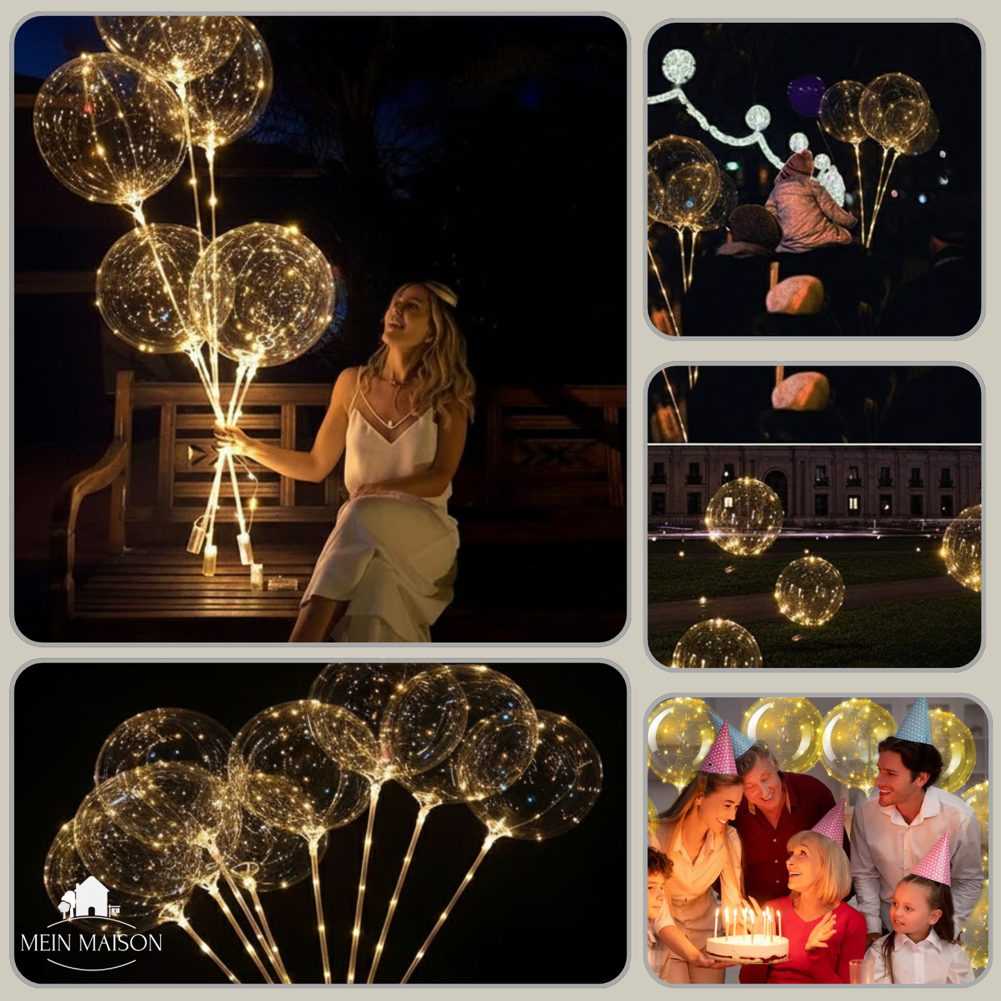 10+10 GRATIS | GlowSphere – Skab en uforglemmelig atmosfære med LED-balloner