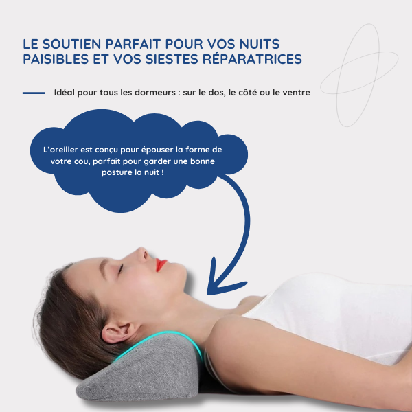 Ergonomisk Hovedpude med Memory Foam | Optimal Nakkestøtte
