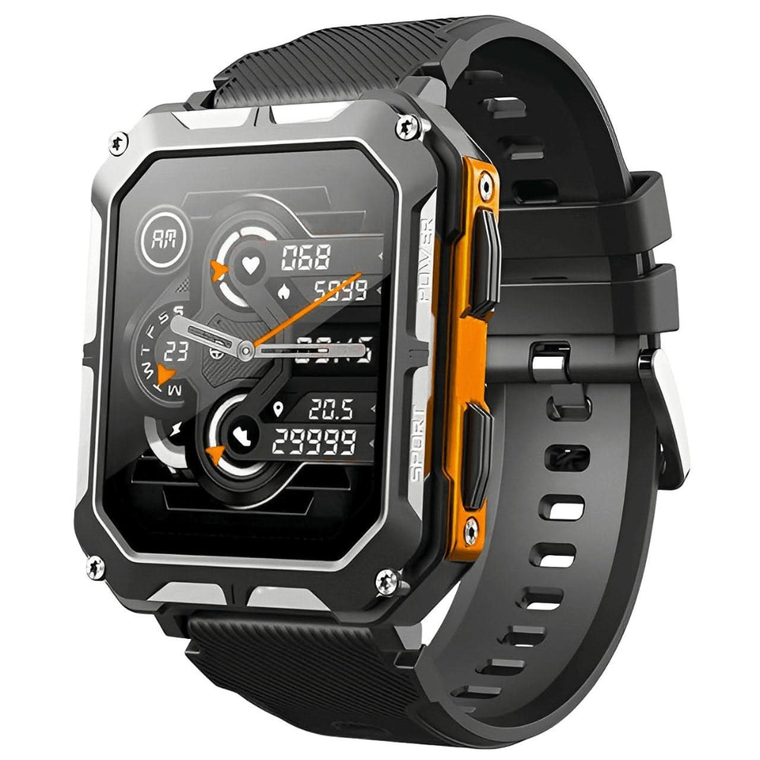 Robust Vandtæt Smartwatch – GPS, Aktivitetsovervågning og Mere