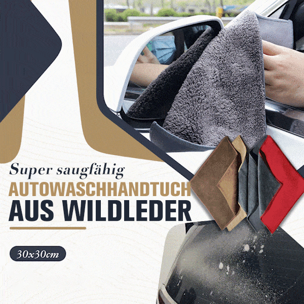 Super absorberende bilvaskeklud – Freietaube
