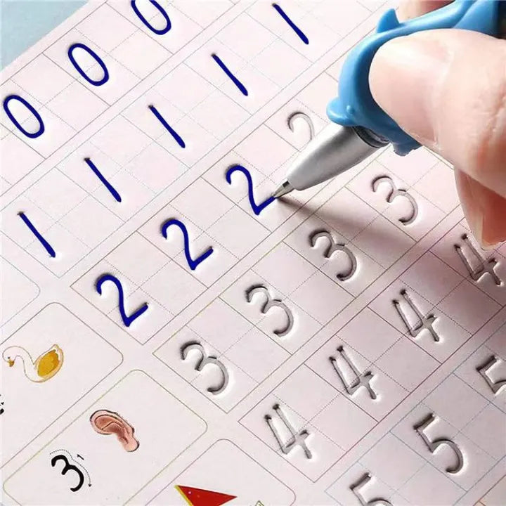 Interaktivt Læringssæt | Sjov og Uddannelse for Børn | 4 Bøger og Pen