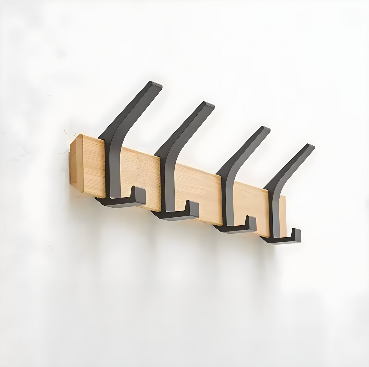 Elegant Väggupphängning i Modern Design med Justerbara Krokar