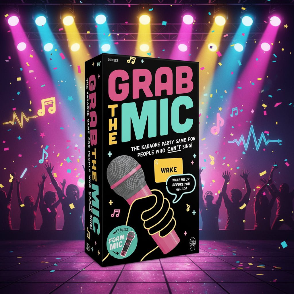 Karaoke Kortspil til Festlige Sammenkomster med Skum Mikrofon