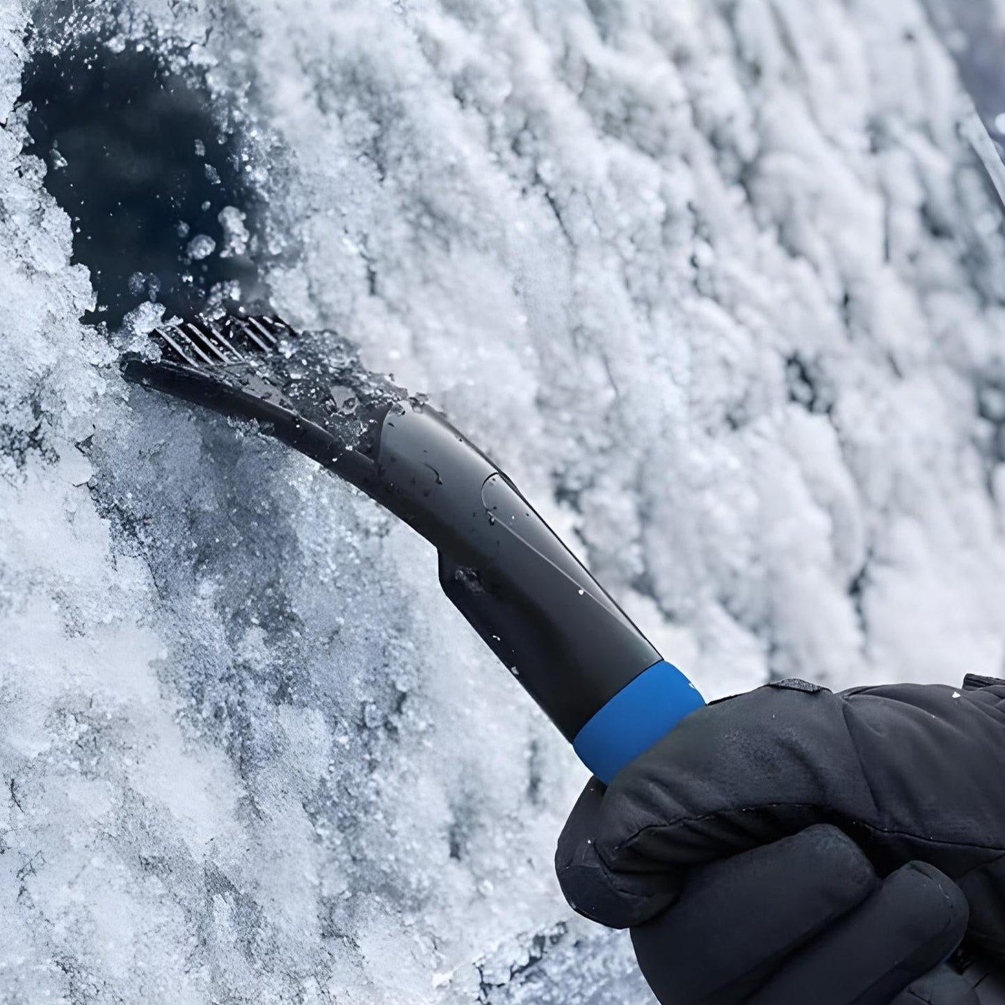 Effektivt 2-i-1 Snöborttagningsverktyg för Bilägare