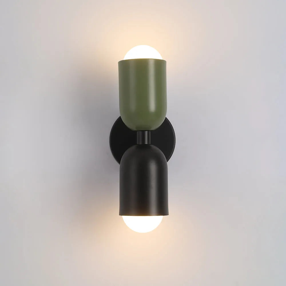 Elegant Væglampe i Metal med Energibesparende LED