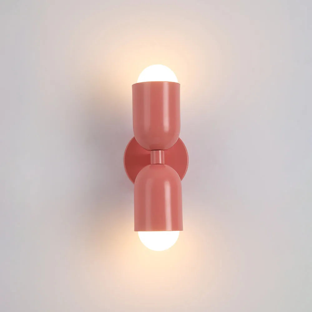 Elegant Væglampe i Metal med Energibesparende LED