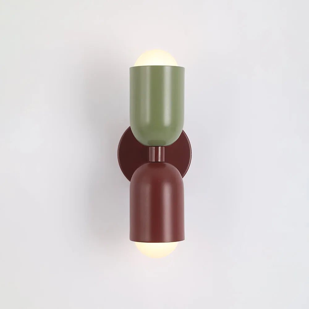 Elegant Væglampe i Metal med Energibesparende LED