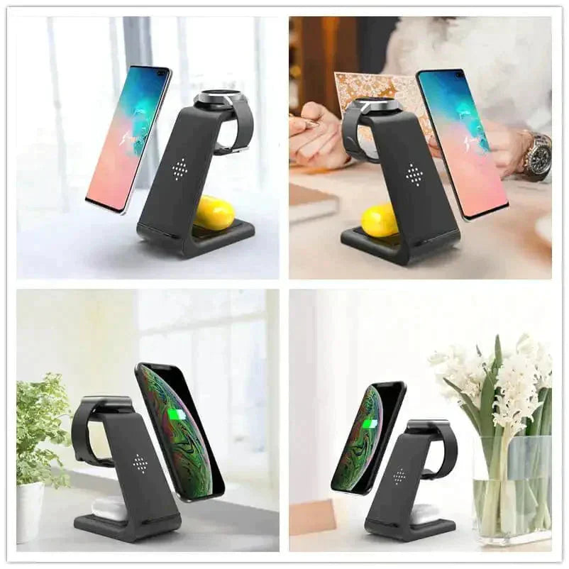 SmartLaddare 20W | Snabb trådlös laddare för iPhone, AirPods och Apple Watch