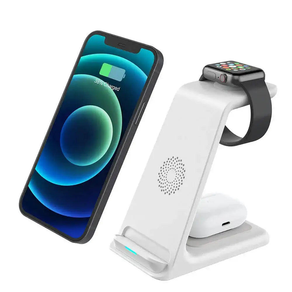 SmartLaddare 20W | Snabb trådlös laddare för iPhone, AirPods och Apple Watch
