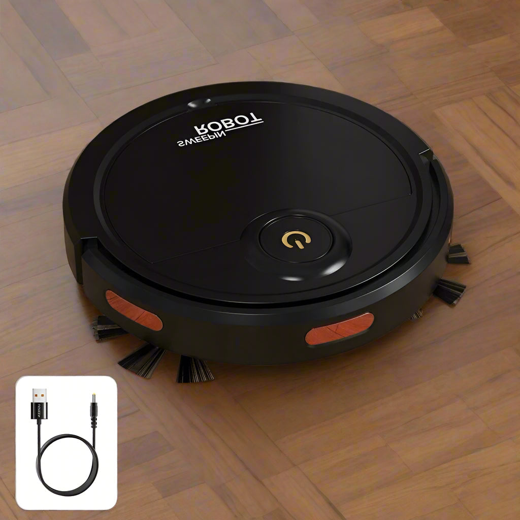 Effektiv 3-i-1 robotdammsugare med moppfunktion och smart navigering