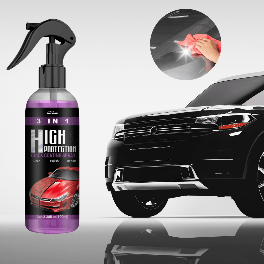 Nanokeramisk skyddsspray för fordon – enkelt repskydd