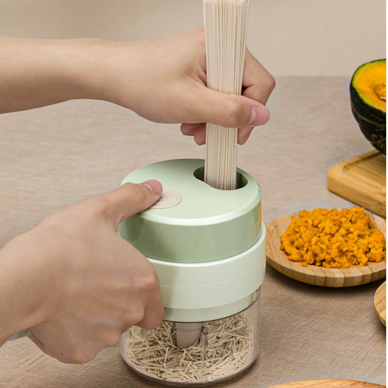 2i1 Bærbar Grøntsagsslicer Blender