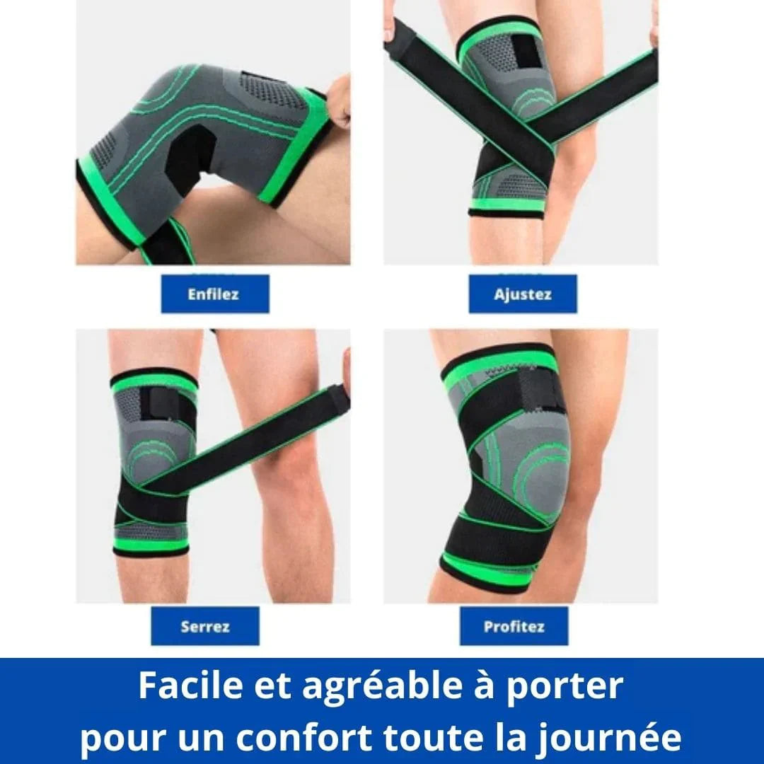 Komfortabel Knæstøtte med Optimal Kompression