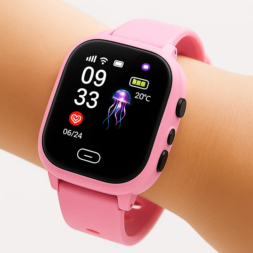 Barnvänlig GPS Smartwatch med Vattentät Säkerhet