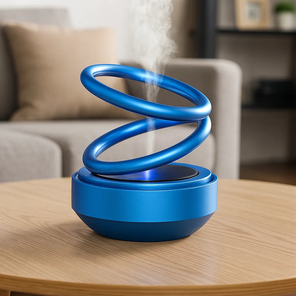 Solcellsdriven Aroma Diffuser – Miljövänlig Doftförbättring