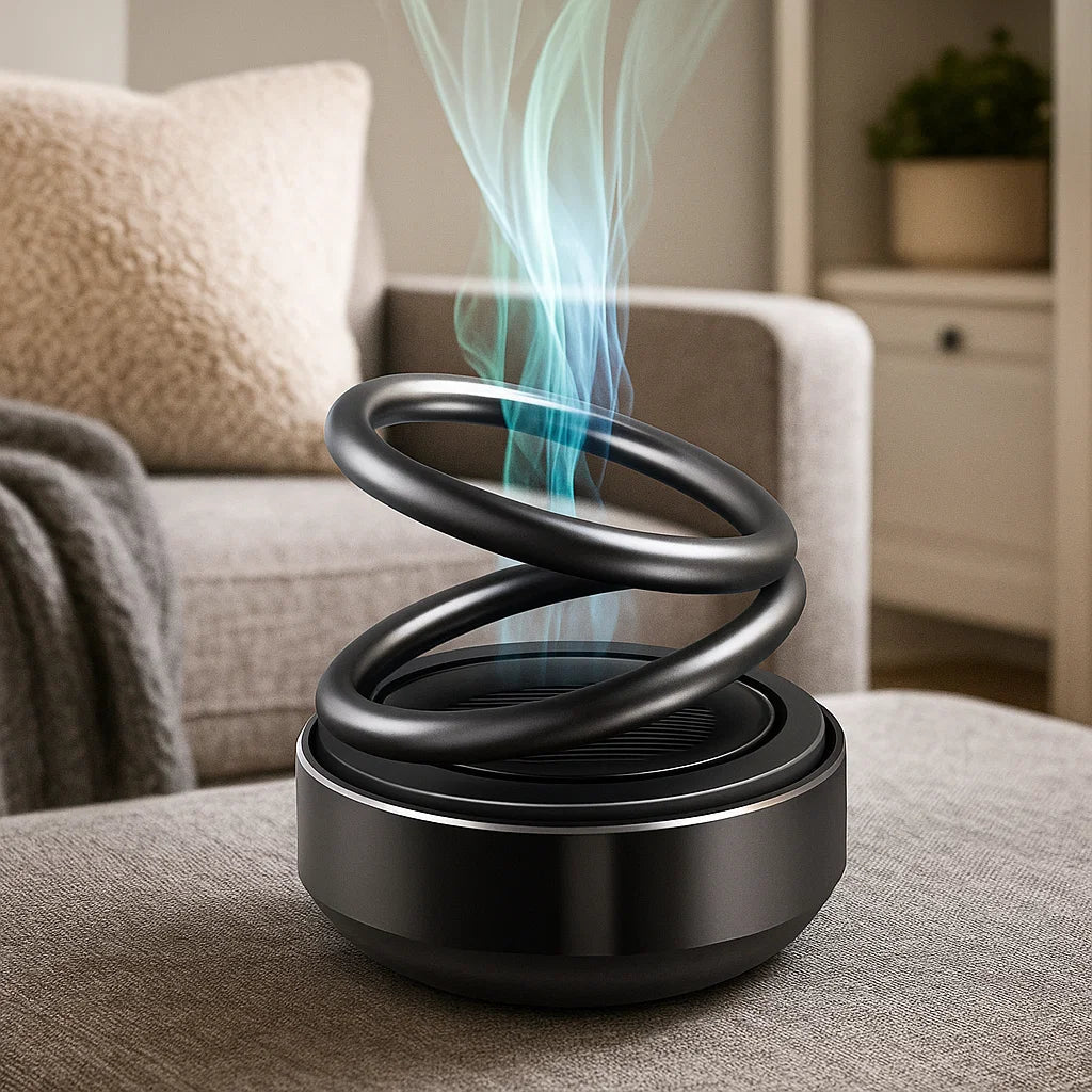 Solcellsdriven Aroma Diffuser – Miljövänlig Doftförbättring