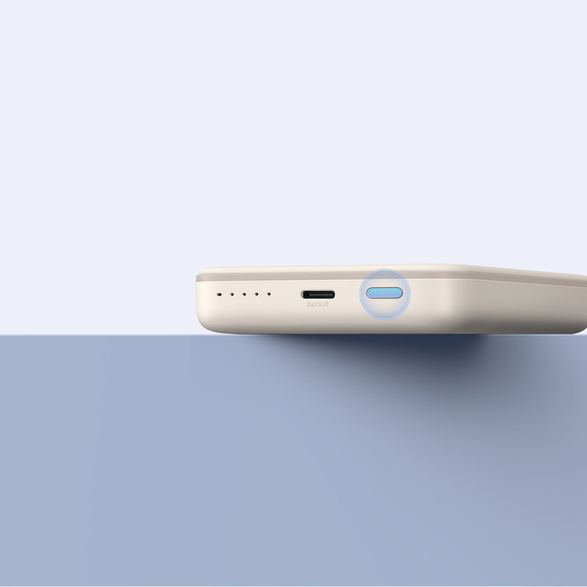 Trådlös 20W snabbladdare med USB-C och MagSafe – Magnetisk powerbank 10 000 mAh