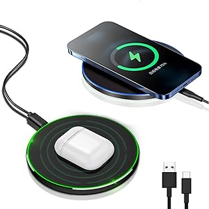 Elegant Trådløs Oplader med 30W Hurtigopladning