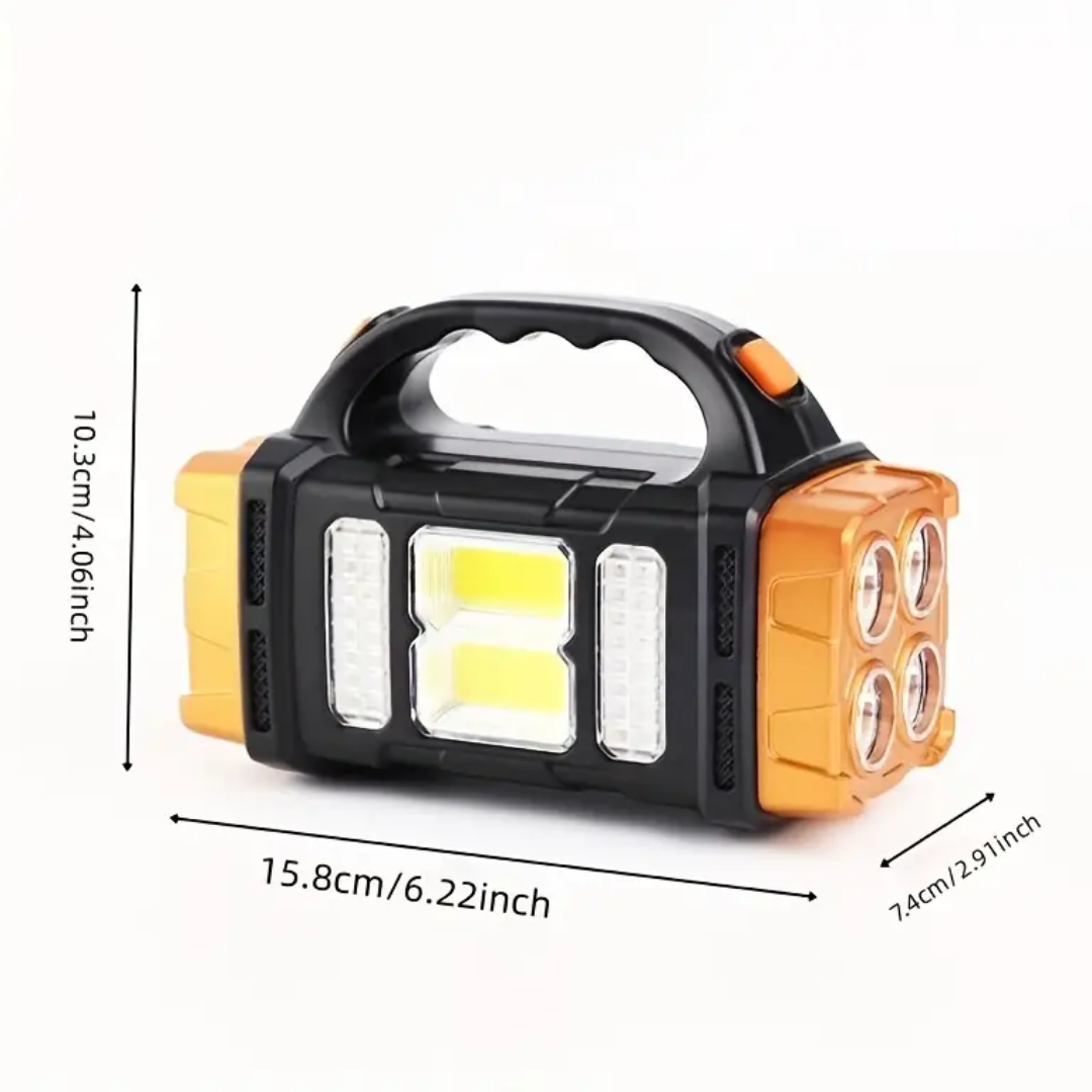 Multifunktionell nödlampa 3-i-1 – Solljus