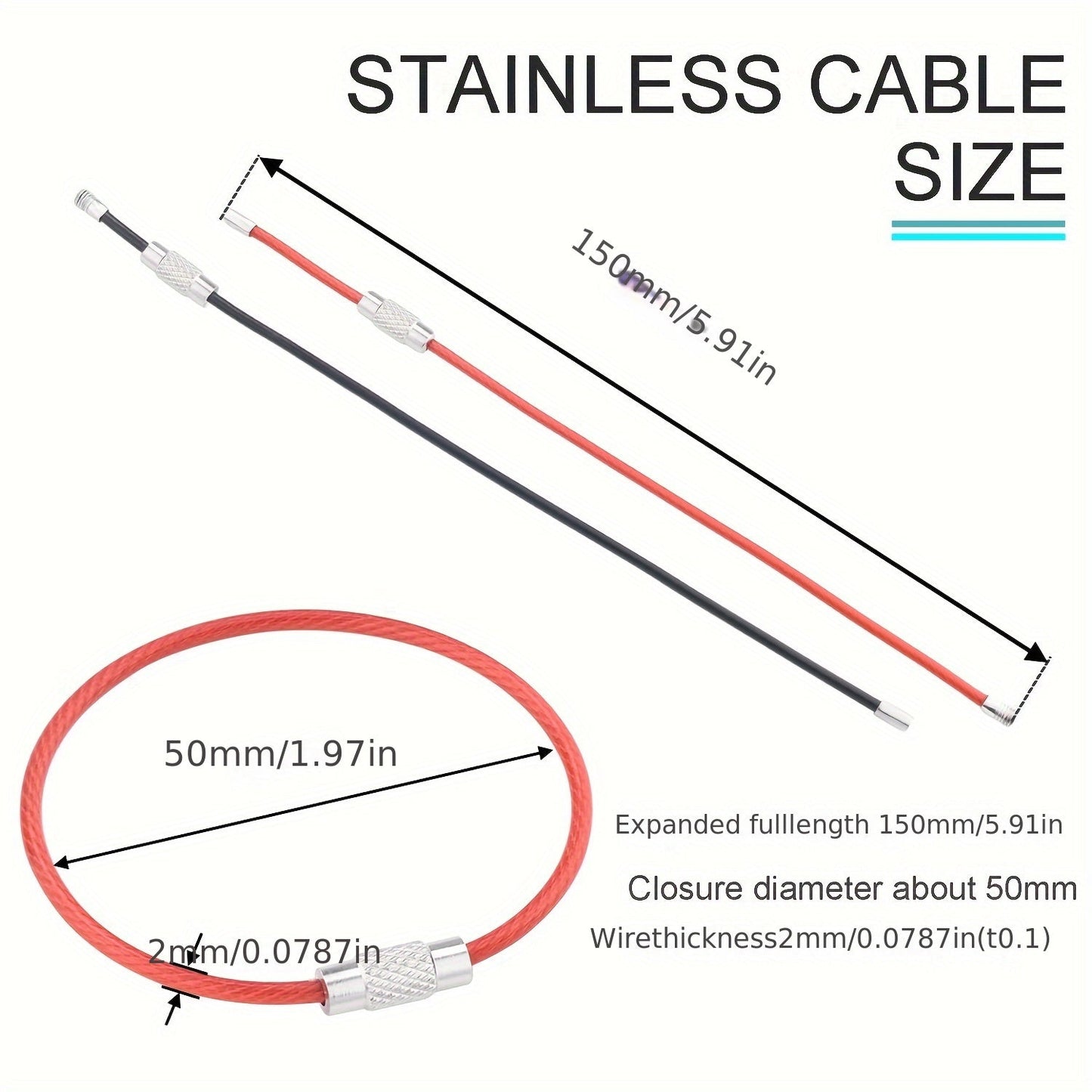Robusta nyckelringar i stål – Idealiska för resor och utomhusaktiviteter
