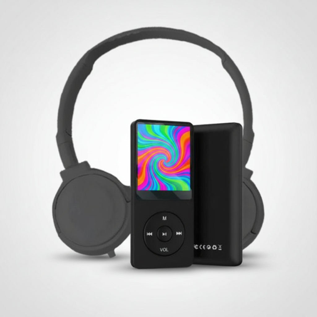 MP3-spelare för barn med HiFi-hörlurar – Säker Ljudglädje