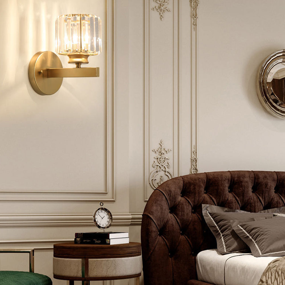 Krystalvæglys med Moderne Design – Elegance til Dit Hjem
