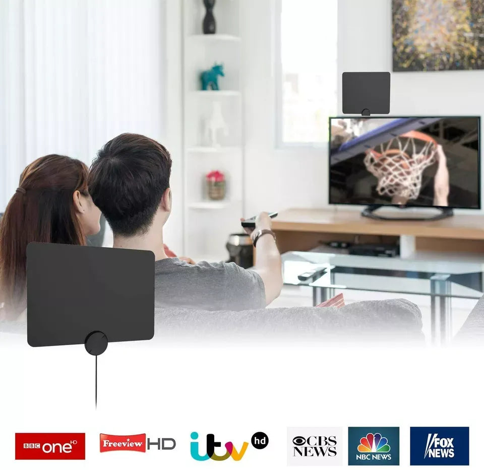 Inomhus 4G TV-antenn med hög signalstyrka för 4K TV