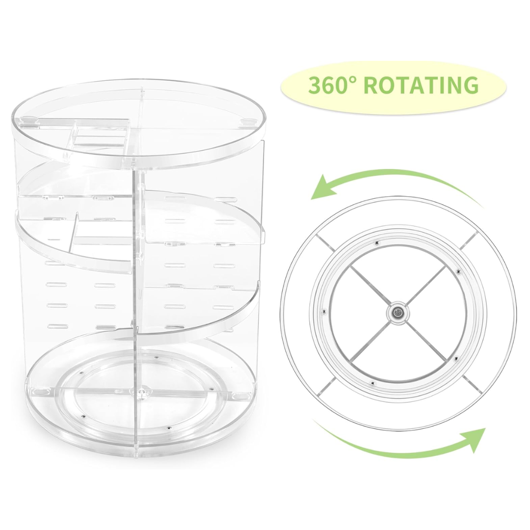 360° Rotérbar Makeup Organizer