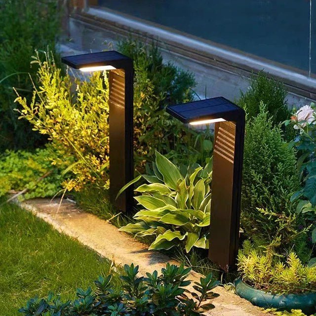 Elegant Solcellelampe til Haven | Miljøvenlig LED Udendørsbelysning