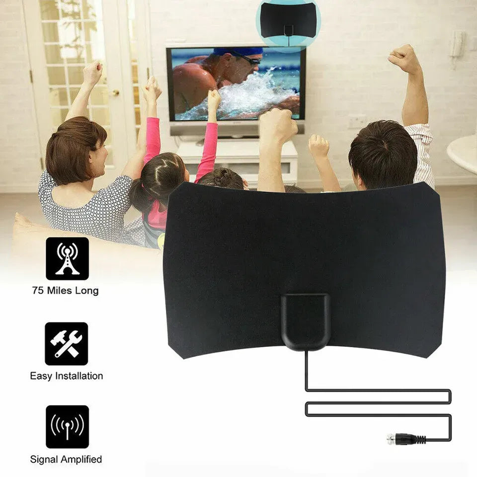 Indendørs 4G TV-antenne – Krystalklar 4K HD Freeview-modtagelse