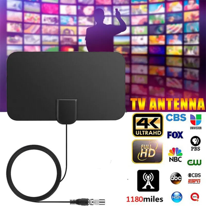 Indendørs 4G TV-antenne – Krystalklar 4K HD Freeview-modtagelse