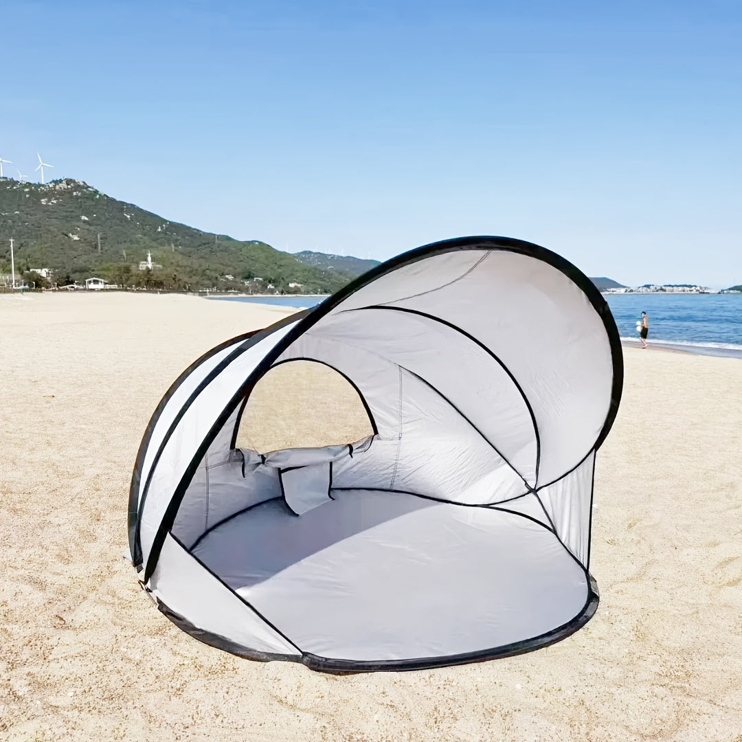 Hurtigopslåelig Strandtelt - Optimal Beskyttelse til Alle