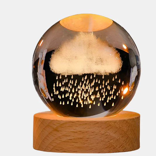 3D Galakse Lampe med Blidt Lys til Ro og Magi i Hjemmet