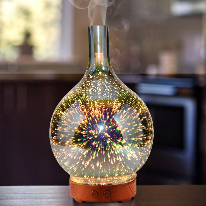 Aromaterapi Diffuser til Afslapning og Atmosfære – AuroraGlow